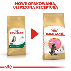 Royal Canin Maine Coon Kitten karma sucha dla kociąt, do 15 miesiąca, rasy maine coon 2kg - All4Animals