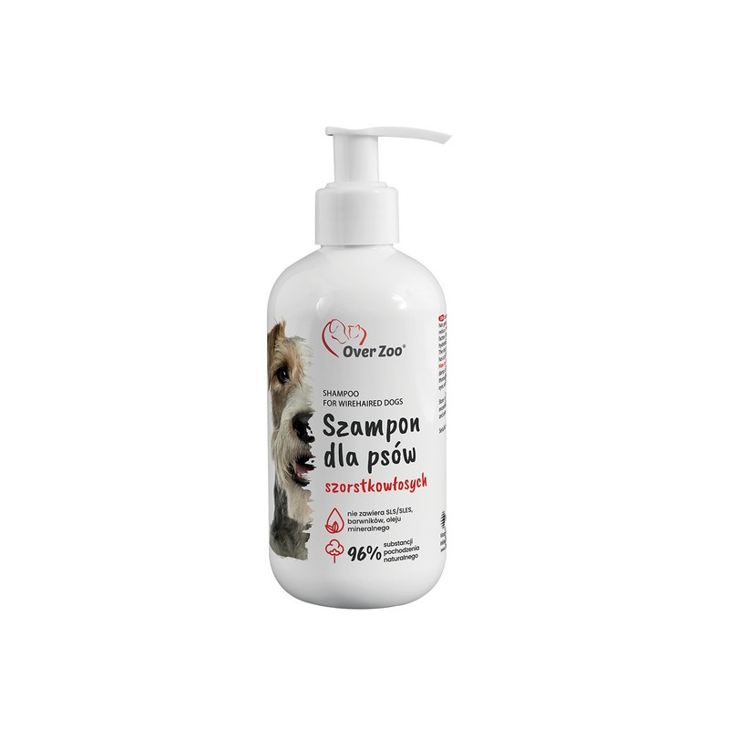 Over Zoo Szampon dla psów szorstkowłosych 250ml - All4Animals