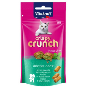 Vitakraft Cat Crispy Crunch Dental Care 60g [2428813] - All4Animals