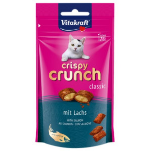 Vitakraft Cat Crispy Crunch łosoś 60g - All4Animals