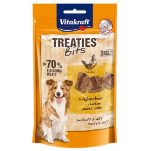 Vitakraft Dog Treaties Bits - Smaczne Kawałki - kurczak 120g [2328808] - All4Animals