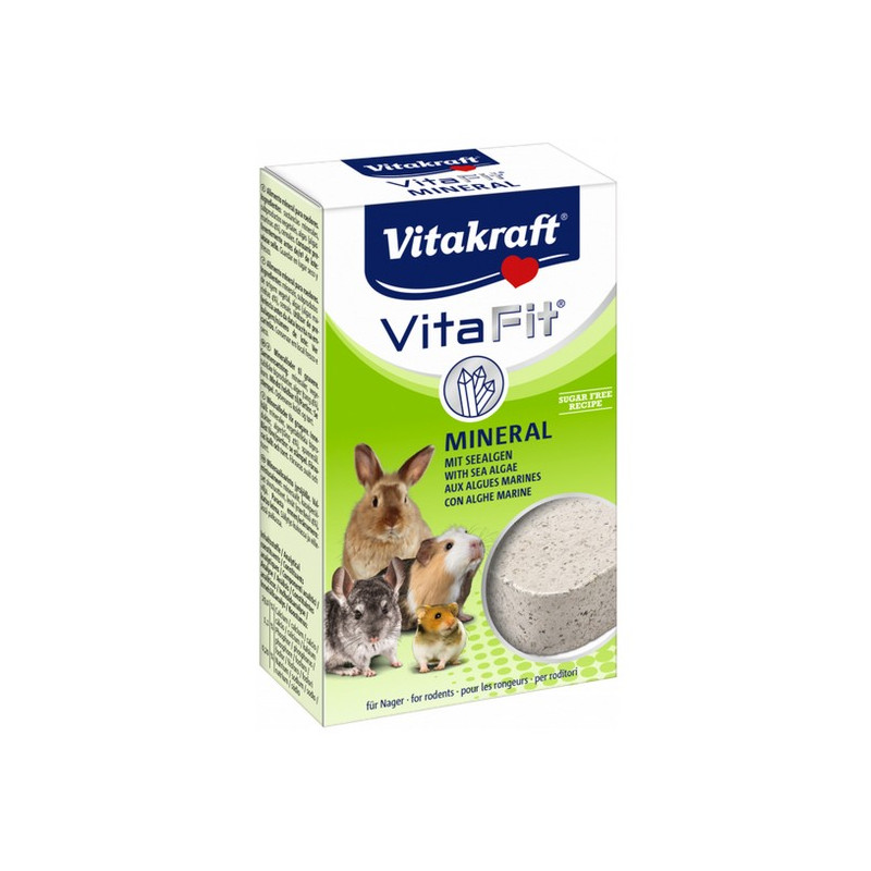 Vitakraft Kostka mineralna dla gryzoni algi morskie [10628] - All4Animals