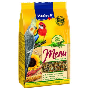 Vitakraft Menu Vital Papuga średnia 1kg [2110621] - All4Animals