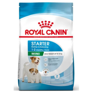 Royal Canin Mini Starter Mother&Babydog karma sucha dla szczeniąt do 2 miesiąca i suk karmiących ras małych 1kg - All4Animals