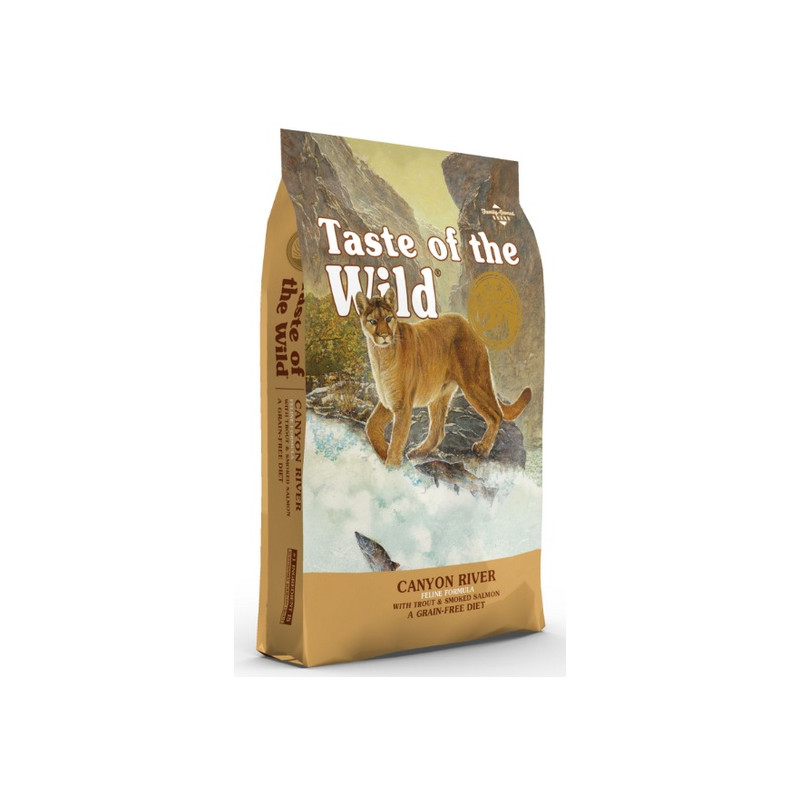 Taste of the Wild Canyon River Feline z pstrągiem i łososiem 2kg - All4Animals