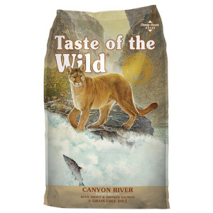 Taste of the Wild Canyon River Feline z pstrągiem i łososiem 2kg - All4Animals