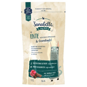 Sanabelle Snack Kaczka & Granat 55g - All4Animals