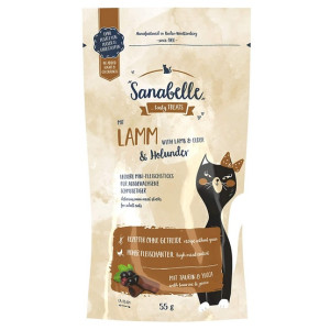 Sanabelle Snack Jagnięcina & Czarny bez 55g - All4Animals