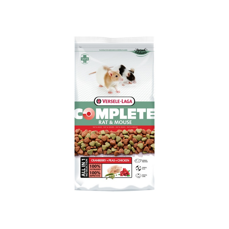 Versele-Laga Rat & Mouse Complete pokarm dla szczura i myszy 2kg - All4Animals