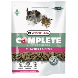 Versele-Laga Chinchilla & Degu Complete pokarm dla szynszyli i koszatniczki  500g - All4Animals