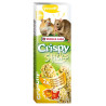 Versele-Laga Crispy Sticks Hamster & Rat Popcorn & Honey - kolby dla chomików i szczurów z popcornem i miodem 110g - All4Animals