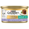 Gourmet Gold Savoury Cake z Jagnięciną i zieloną fasolą 85g - All4Animals