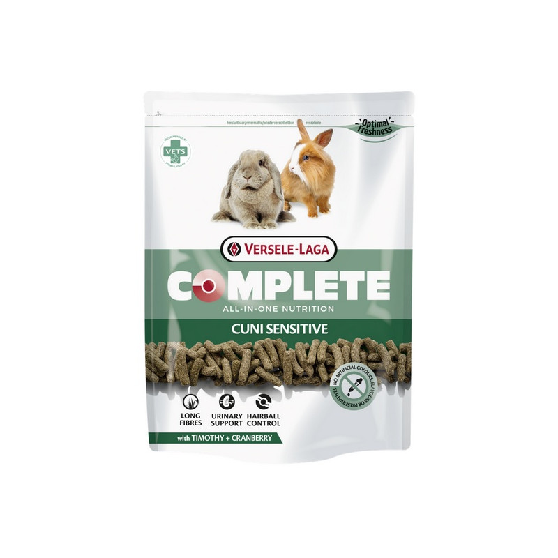 Versele-Laga Cuni Adult Sensitive Complete pokarm dla królika 500g - All4Animals