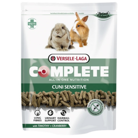 Versele-Laga Cuni Adult Sensitive Complete pokarm dla królika 500g - All4Animals