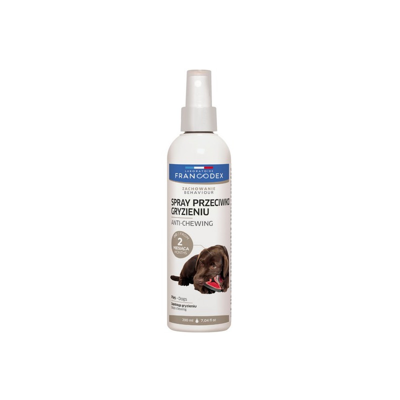 Francodex Spray zapobiegający gryzieniu - psy i szczenięta 200ml [FR179129] - All4Animals