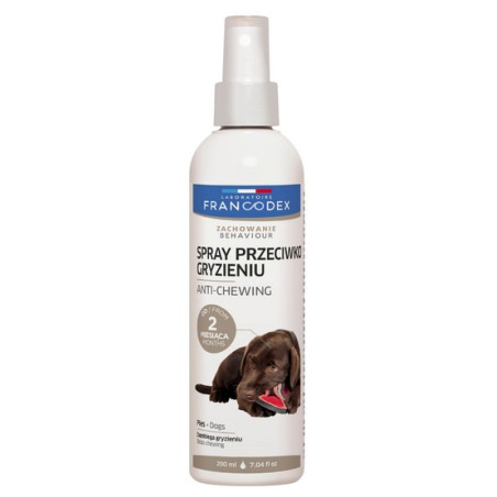 Francodex Spray zapobiegający gryzieniu - psy i szczenięta 200ml [FR179129] - All4Animals