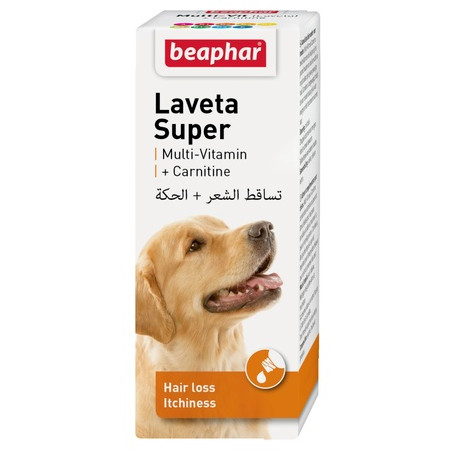 Beaphar Laveta Super Dog - preparat na sierść dla psa 50ml - All4Animals