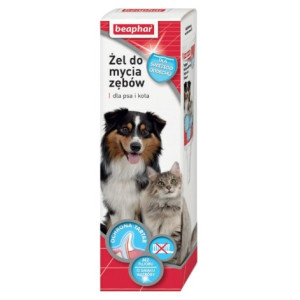 Beaphar Żel do mycia zębów dla psa i kota 100ml - All4Animals