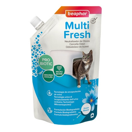 Beaphar Multi Fresh - odświeżacz do kuwet 400g - All4Animals