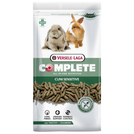 Versele-Laga Cuni Adult Sensitive Complete pokarm dla królika 1,75kg - All4Animals