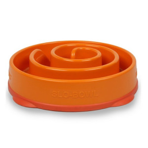 Outward Hound Fun Feeder Mini Miska spowalniająca pomarańczowa [51004] - All4Animals