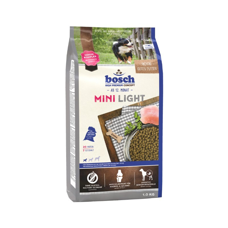 Bosch Mini Light 1kg - All4Animals Bosch Mini Light 1kg - All4Animals