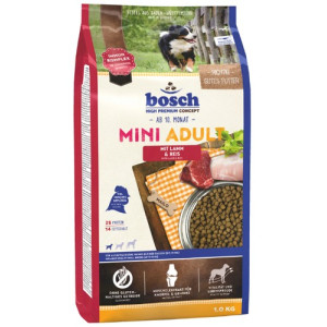 Bosch Mini Adult Lamm & Reis - Jagnięcina i ryż 1kg - All4Animals