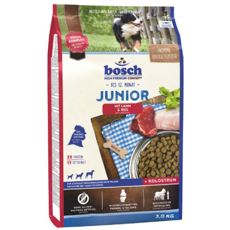Bosch Junior Lamb & Rice 3kg - All4Animals