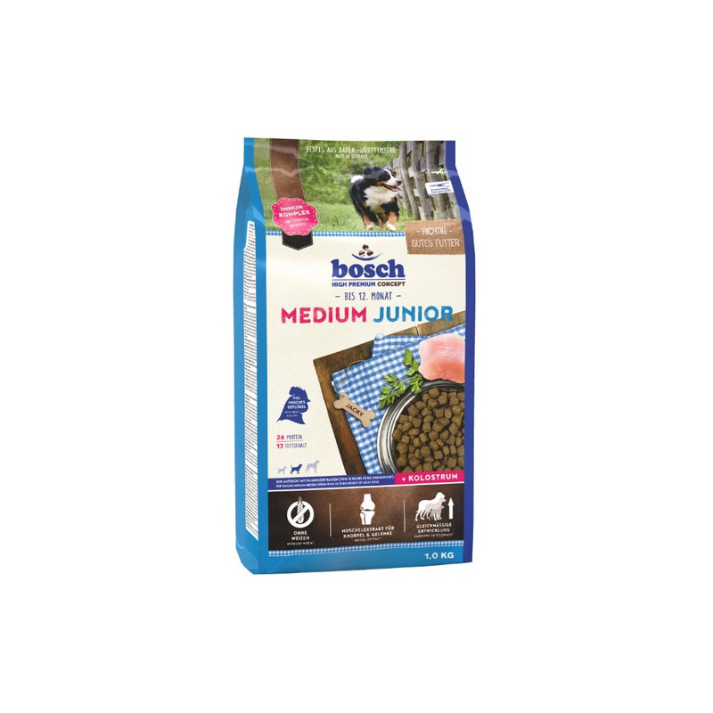 Bosch Medium Junior Breed 1kg - All4Animals