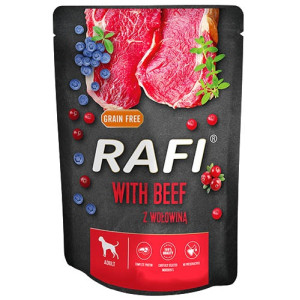 Rafi Pies Wołowina saszetka 300g - All4Animals