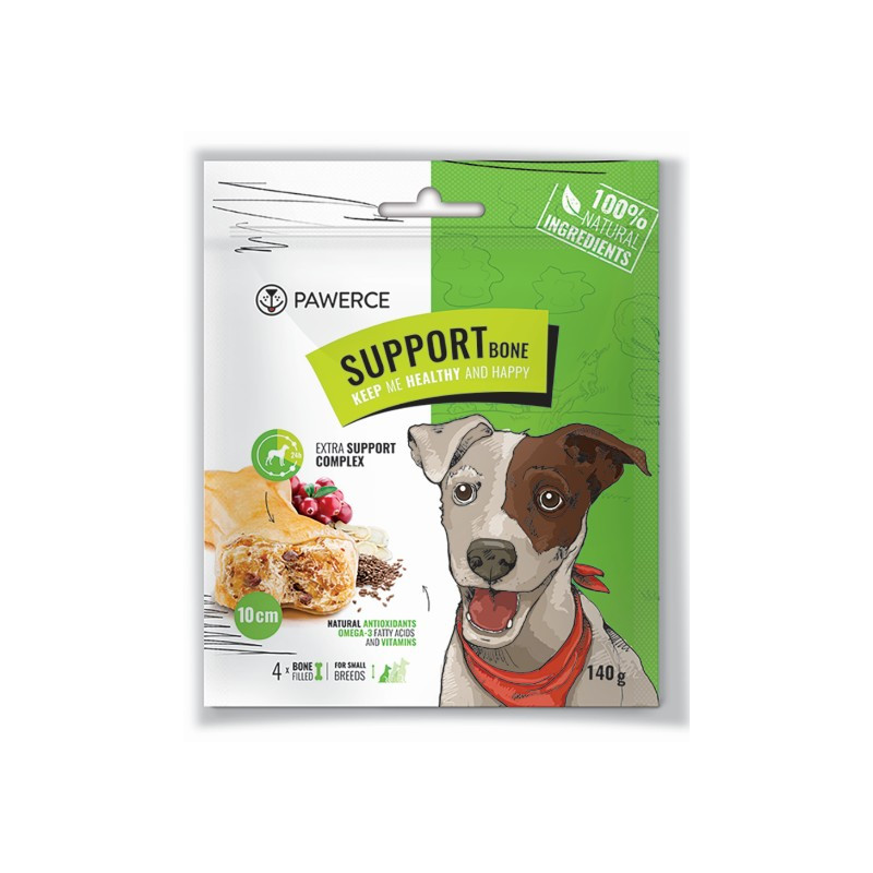 Pawerce Support Bone Small Breeds 4szt/op 140g/10cm - All4Animals
