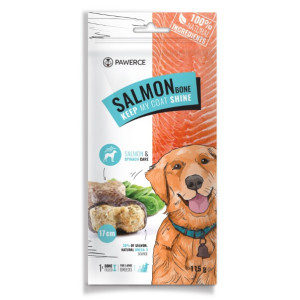 Pawerce Salmon Bone Large Breeds 1szt/op 115g/17cm - All4Animals