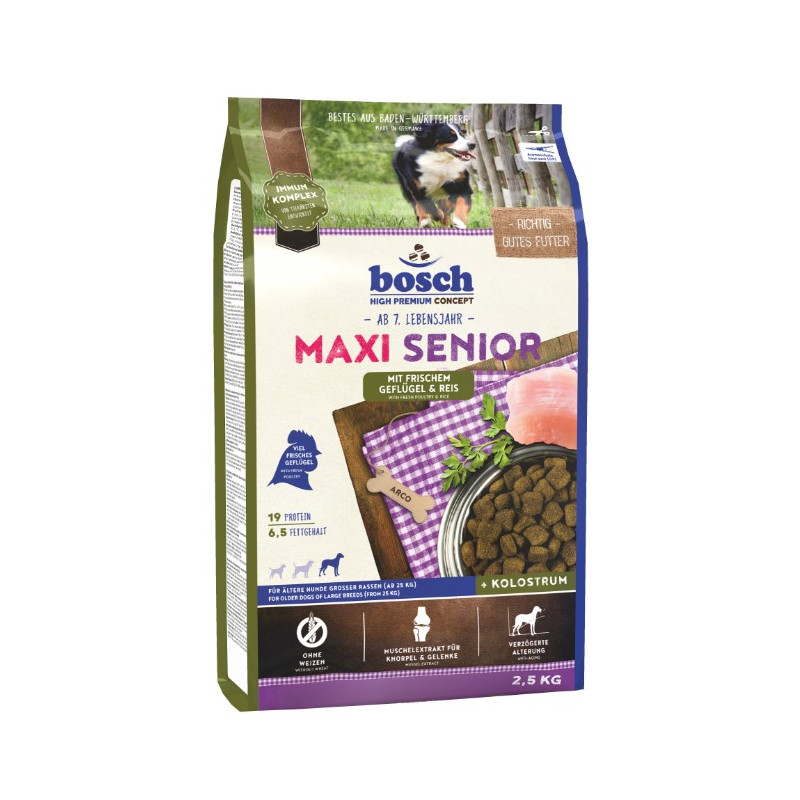 Bosch Maxi Senior 2,5kg - All4Animals