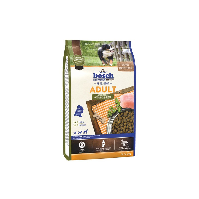 Bosch Adult G&H Drób i Proso 3kg - All4Animals