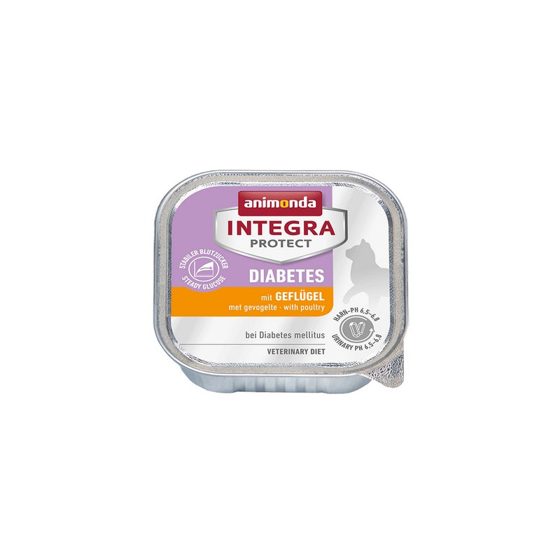 Animonda Integra Protect Diabetes dla kota - z drobiem tacka 100g - All4Animals