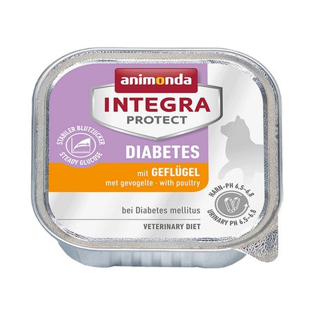 Animonda Integra Protect Diabetes dla kota - z drobiem tacka 100g - All4Animals