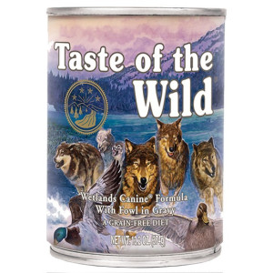 Taste of the Wild Wetlands Canine z mięsem z dzikiego ptactwa puszka 390g - All4Animals