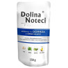 Dolina Noteci Premium Pies Dorsz z brokułami saszetka 150g - All4Animals