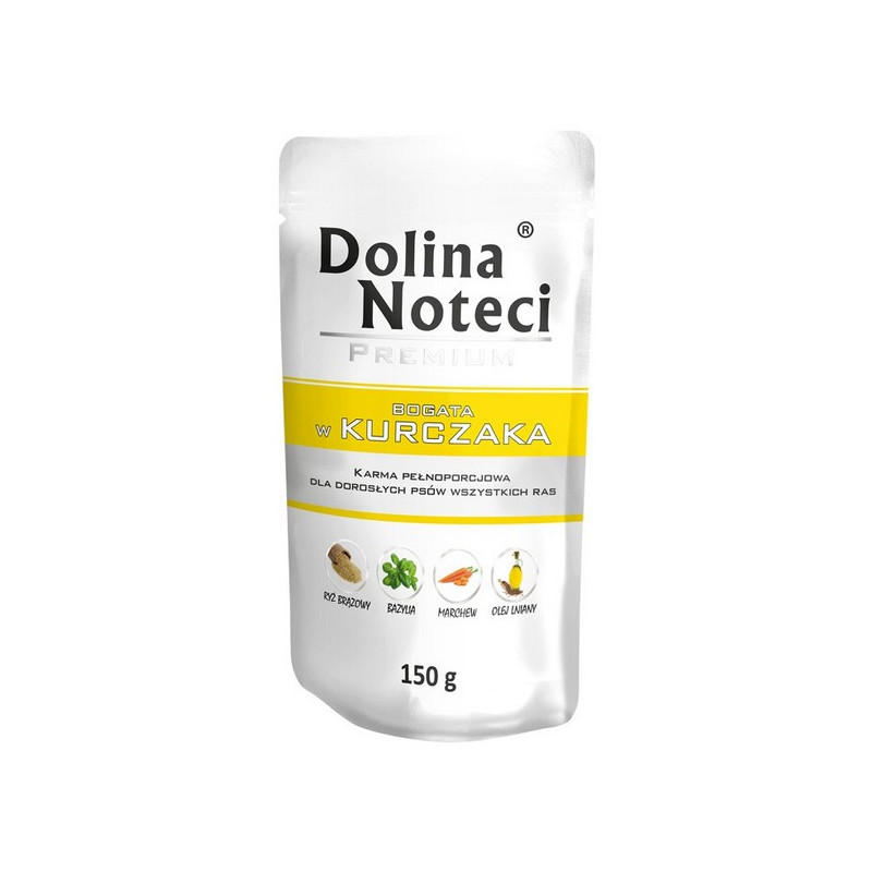 Dolina Noteci Premium Pies Kurczak saszetka 150g - All4Animals