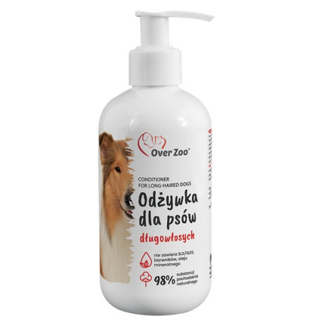 Over Zoo Odżywka dla psów długowłosych 240ml - All4Animals