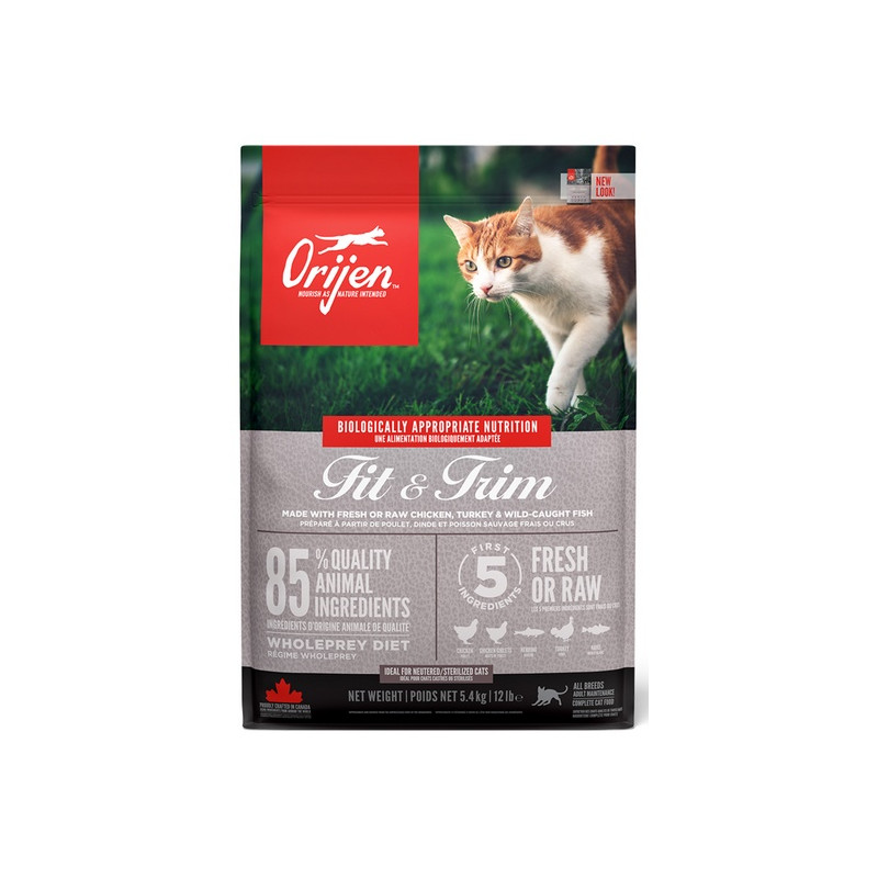 Orijen Cat Fit & Trim 5,4kg - All4Animals
