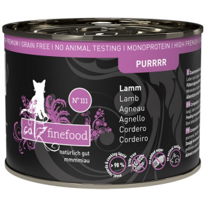 Catz Finefood Purrrr N.111 Jagnięcina puszka 200g - All4Animals