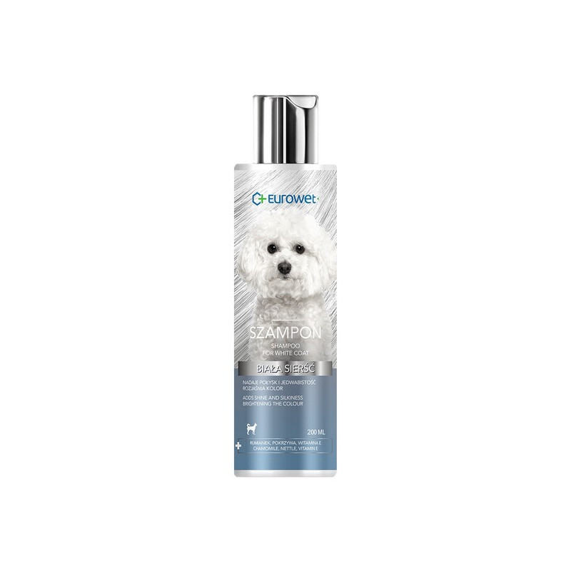 Eurowet Szampon do białej sierści 200ml - All4Animals