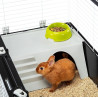 Ferplast Klatka Casita 120 czarna [57067070] ^^ - All4Animals