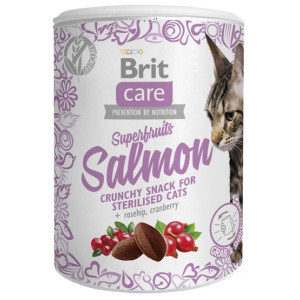 Brit Care Cat Snack Superfruits Salmon 100g - All4Animals