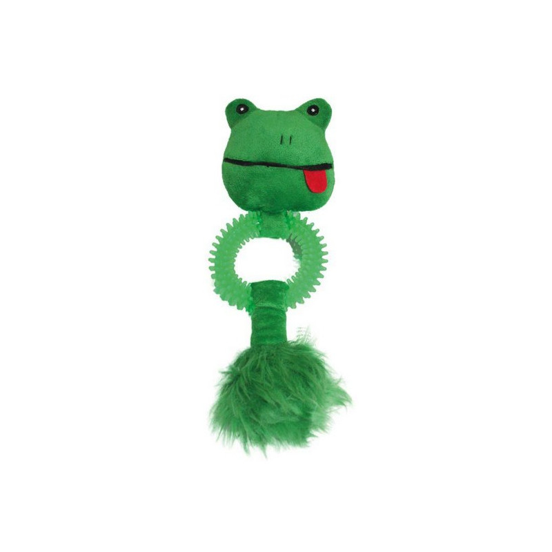 Yarro Żaba z gumowym kółkiem 27cm [Y0029] - All4Animals