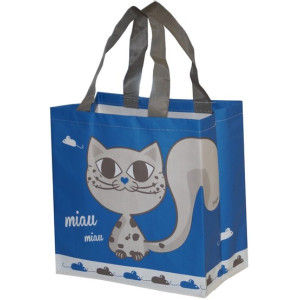 Torba Mini Kitikat 10L niebieska - All4Animals