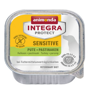 Animonda Integra Protect Sensitive dla psa indyk + pasternak tacka 150g - All4Animals