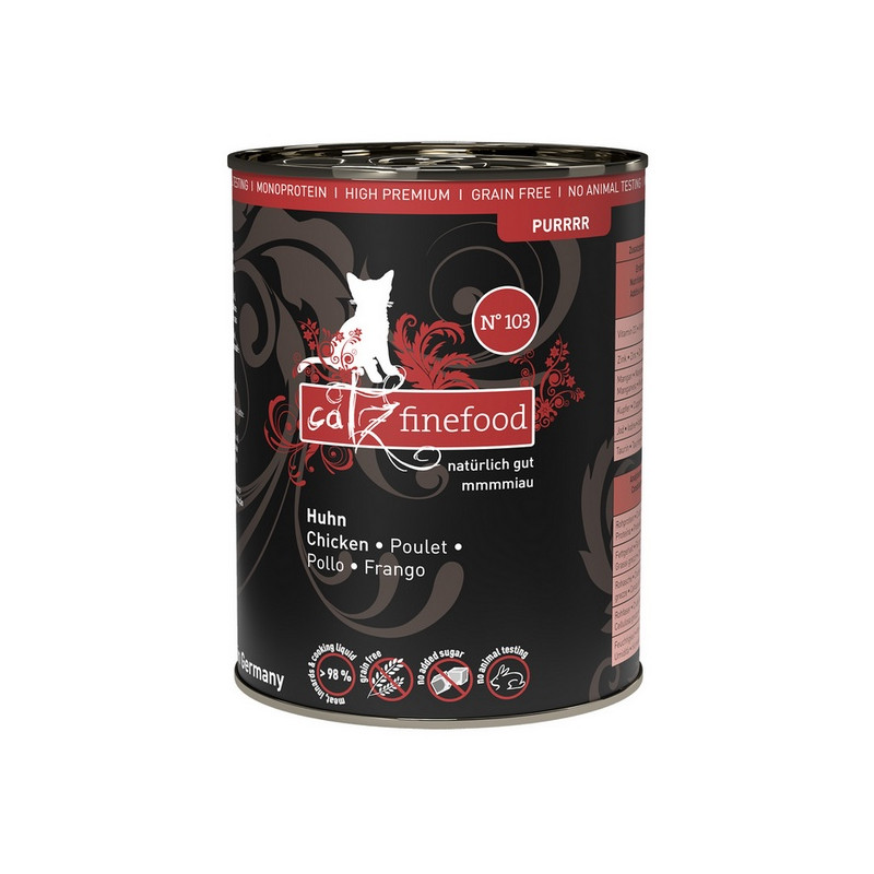Catz Finefood Purrrr N.103 Drób puszka 400g - All4Animals