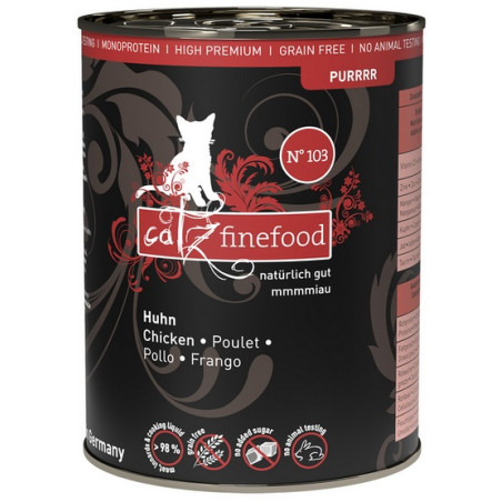 Catz Finefood Purrrr N.103 Drób puszka 400g - All4Animals